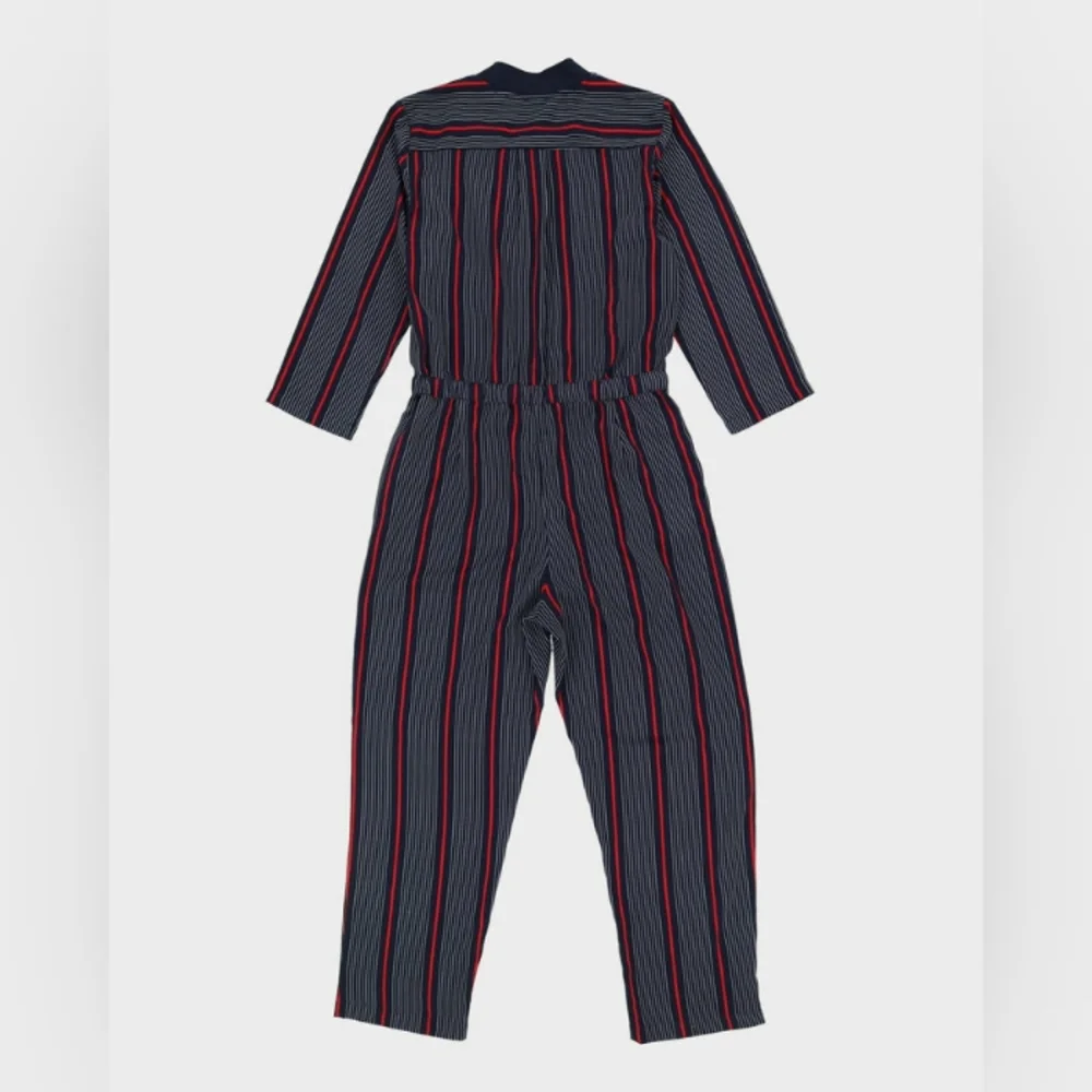 Tommy Hilfiger Navy Striped Jumpsuit - Picture 12 of 12